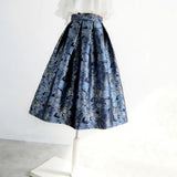 Women's A-line S-2XL Fashion Designer Jacquard Skirts (Midi)-Women's Fashion Designer Skirts-International Women's Clothing
