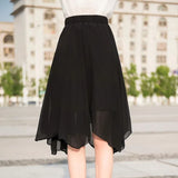 Women's A Line Pleated S-L Fashion Designer Harajuku Skirts (Midi)