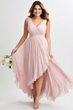Women's Asymmetrical Chiffon 3-5XL Fashion Designer Midi Dresses (Plus Size)