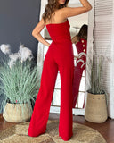 Women's Asymmetrical Fashion Designer Off Shoulders Jumpsuits-Women's Fashion Designer Rompers / Jumpsuits