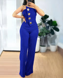 Women's Asymmetrical Fashion Designer Off Shoulders Jumpsuits-Women's Fashion Designer Rompers / Jumpsuits