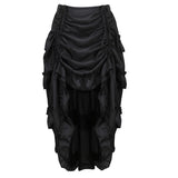 Women's Asymmetrical Gothic Fashion S-6XL Designer Drawstring Skirts (Plus Size)
