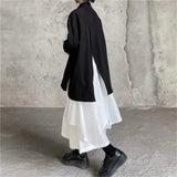 Women's Asymmetrical Layered Fashion Designer Skirts (Midi)-Women's Fashion Designer Plus Size Skirts