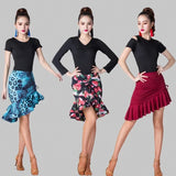 Women's Asymmetrical Ruffle Mermaid S-XL Fashion Designer Skirts (Midi)