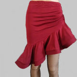 Women's Asymmetrical Ruffle Mermaid S-XL Fashion Designer Skirts (Midi)-Women's Fashion Designer Skirts-International Women's Clothing