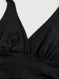 Women's Backless Halter Crop Tops Corset Fashion Designer XS-L Singlet