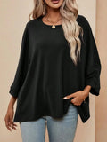 Women's Batwing Blouse 1-5XL Fashion Designer T-Shirts (Plus Size)