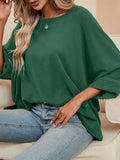 Women's Batwing Blouse 1-5XL Fashion Designer T-Shirts (Plus Size)