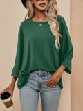 Women's Batwing Blouse 1-5XL Fashion Designer T-Shirts (Plus Size)