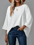 Women's Batwing Blouse 1-5XL Fashion Designer T-Shirts (Plus Size)
