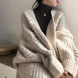 Women's Batwing Knitted Fashion Designer 4-9XL Cardigans (Plus Size)
