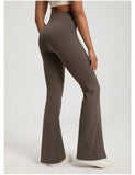 Women's Bell Bottom S-XL Drawstring Fashion Designer Bootleg Pants