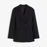 Women's Blazers Lapel One Button Fashion Designer Jackets-Women's Fashion Designer Jackets