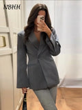 Women's Blazers Lapel One Button Fashion Designer Jackets-Women's Fashion Designer Jackets