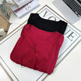 Women's Blouse Fashion Designer 4-6XL Shirt Long-Sleeve Tops (Plus Size)