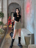 Women's Blouses Asymmetrical Hallow Out Tops Fashion Designer T-Shirts-Women's Tops Fashion Designer T-Shirts / Blouses