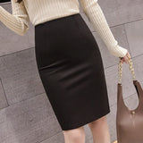 Women's Bodycon 2-5XL Pleated Fashion Designer Skirts (Plus Size)