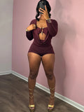 Women's Bodycon Booty S-L Rompers Fashion Designer Jumpsuits