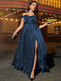Women's Bridesmaid Fashion Designer 2-4XL Long Dresses (Plus Size)