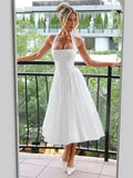 Women's Bubble Halter Fashion Designer Mini Dresses (Short)