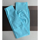 Women's Butt Lifting Breathable XS-L Fashion Designer Ruched Leggings