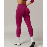 Women's Butt Lifting Breathable XS-L Fashion Designer Ruched Leggings