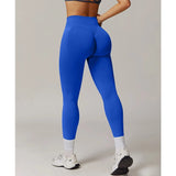 Women's Butt Lifting Breathable XS-L Fashion Designer Ruched Leggings