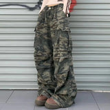 Women's Camo Baggy Fashion Designer Cargo Pants