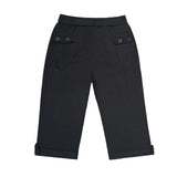 Women's Capri 2-8XL Fashion Designer Elastic Waist Pants (Plus Size)