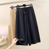 Women's Capris Plazzo 5-9XL Fashion Designer Pants (Plus Size)