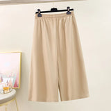 Women's Capris Plazzo 5-9XL Fashion Designer Pants (Plus Size)