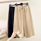 Women's Capris Plazzo 5-9XL Fashion Designer Pants (Plus Size)