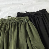 Women's Cargo A-Line Fashion Designer 2-5XL Midi Skirts (Plus Size)
