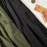 Women's Cargo A-Line Fashion Designer 2-5XL Midi Skirts (Plus Size)