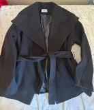 Women's Cashmere Lapel Fashion Designer Woolen Office Jackets-Women's Fashion Designer Jackets-International Women's Clothing