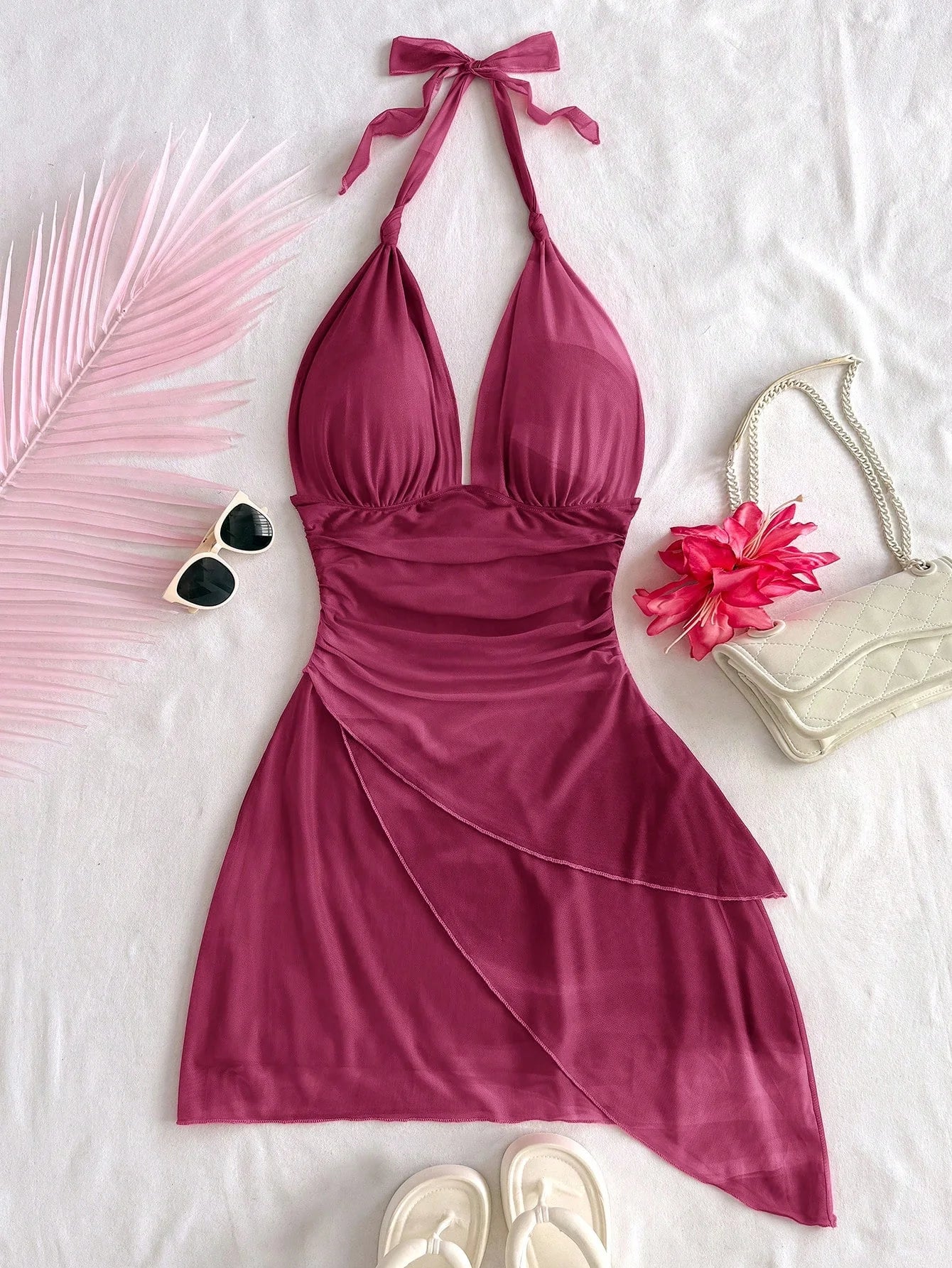Women's Chiffon Backless Fashion Designer Mini 2XS-L Dresses (Short) International Women's Clothing Women's Chiffon Backless Fashion Designer Mini 2XS-L Dresses (Short) International Women's Clothing