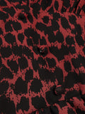 Women's Chiffon Fashion Designer 2-5XL Leopard Short Dresses (Plus Size)-Women's Fashion Designer Plus Size Dresses-International Women's Clothing