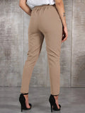 Women's Chiffon Pencil Fashion Designer Office Pants-Women's Fashion Designer Plus Size Leggings / Pants