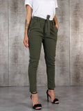 Women's Chiffon Pencil Fashion Designer Office Pants-Women's Fashion Designer Plus Size Leggings / Pants