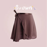 Women's Chiffon S-L Layered Fashion Designer Mini Skirts (Short)