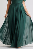 Women's Chiffon Wrap L-5XL Fashion Designer Long Dresses (Plus Size