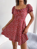Women's Corset A Line Fashion Designer Off Shoulder Mini S-L Dresses (Short)-Women's Fashion Designer Dresses-International Women's Clothing