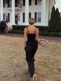 Women's Corset Fashion Designer XS-L Elegant Prom Dresses (Long)