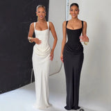 Women's Corset Fashion Designer XS-L Elegant Prom Dresses (Long)