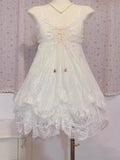 Women's Corset Ruffle Fashion Designer Lace Layered S-L Dresses (Short)