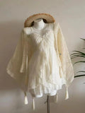 Women's Corset Ruffle Fashion Designer Lace Layered S-L Dresses (Short)