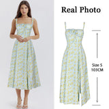 Women's Corset Tied Back Split Fashion Designer S-XL Dresses (Midi)