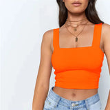 Women's Crop Top Fashion Ribbed Heart Designer XS-L Singlets-Women's Tops Fashion Designer Singlets-Women's fashion designer plus size clothes