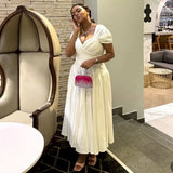 Women's Cross-Border 1-5XL Fashion Designer Long Dresses (Plus Size)-Women's Fashion Designer Plus Size Dresses-International Women's Clothing