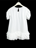 Women's Designer Puff Ruffled 1-5XL Fashion T-Shirts (Plus Size)-Women's Fashion Designer Plus Size Long-Sleeve Tops-International Women's Clothing